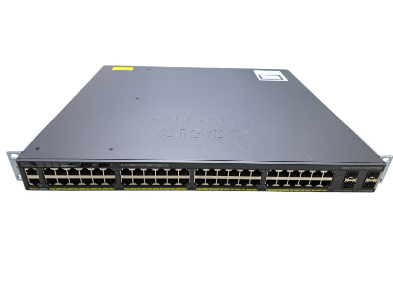 Cisco WS-C2960XR-48LPS-I V02 | 48-Port Gigabit PoE+ 340W Switch w/ 2x 640WAC