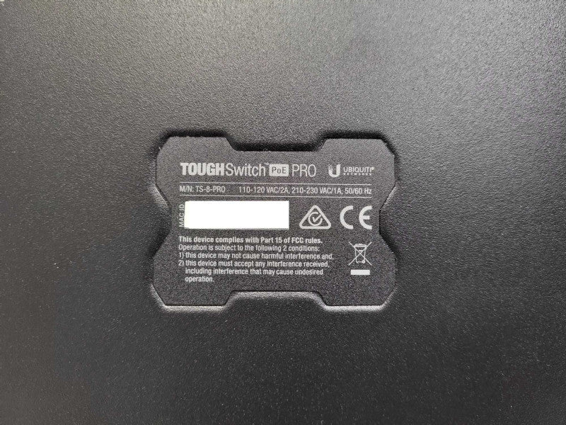 Ubiquiti Networks TS-8-PRO 8-Port PoE ES-8XP Tough Switch Q$