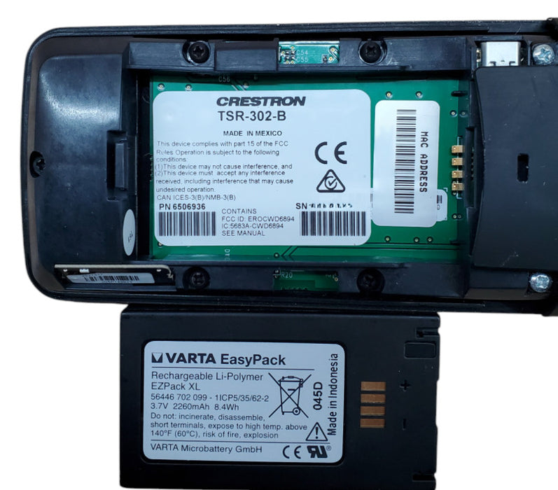 Crestron TSR-302–B Handheld Touch Screen Remote | *READ*