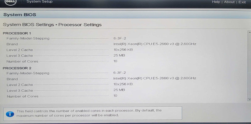 Dell PE R730xd, 2x Xeon E5-2660v3 2.60Ghz, 16GB DDR4, H730P Mini, 1x PSU  _