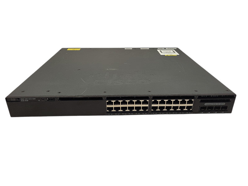 Cisco WS-C3650-24TS-S V03 | 24-Port Gigabit, 4x 1G SFP Switch | 2x 250W PSU !