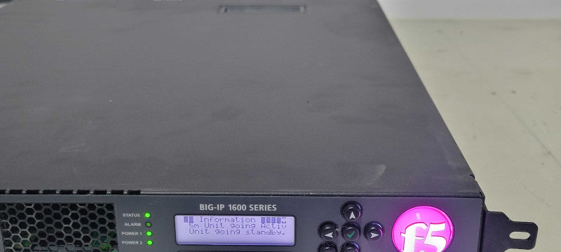 F5 Networks BIG-IP 1600 Series Load Balancer / Traffic Manager 2x PSU, READ _