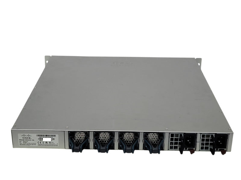 Cisco Meraki MS420-24-HW Cloud-Managed Aggregation Switch, Unclaimed _