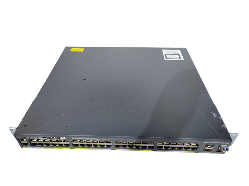 Cisco WS-C2960XR-48LPS-I V02 | 48-Port Gigabit PoE+ 340W Switch w/ 2x 640WAC !