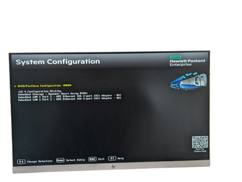 HPE ProLiant DL20 Gen9 Small Server Intel Xeon E3-1220 v6 32GB RAM  -