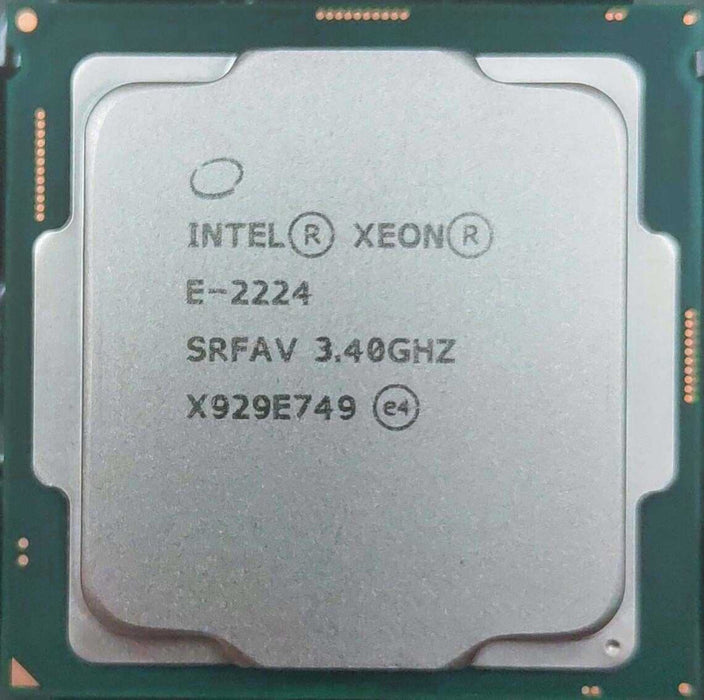 Intel Xeon E-2224 CPU SRFAV -