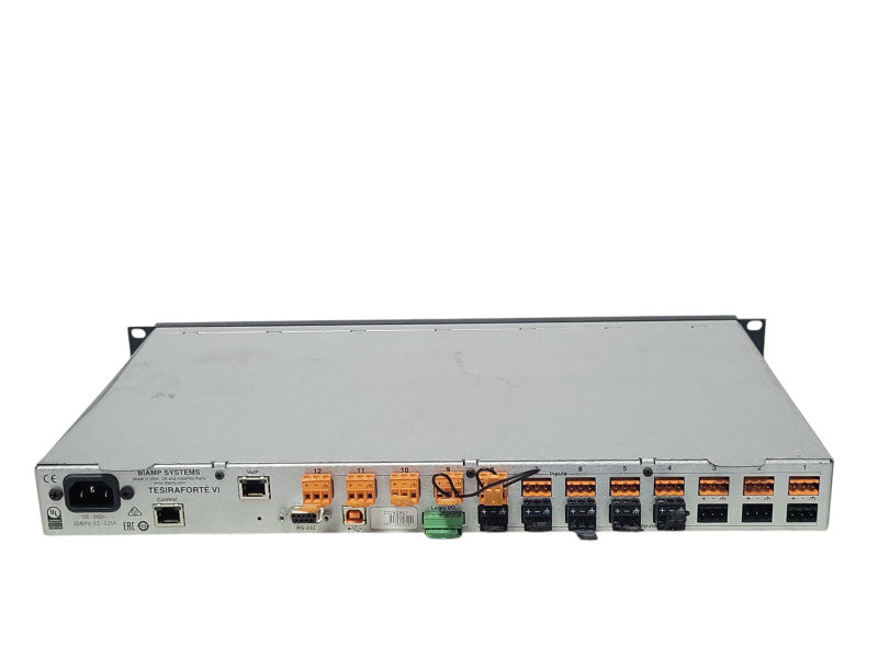 Biamp Tesira Forte VI Digital Audio Processor, READ _