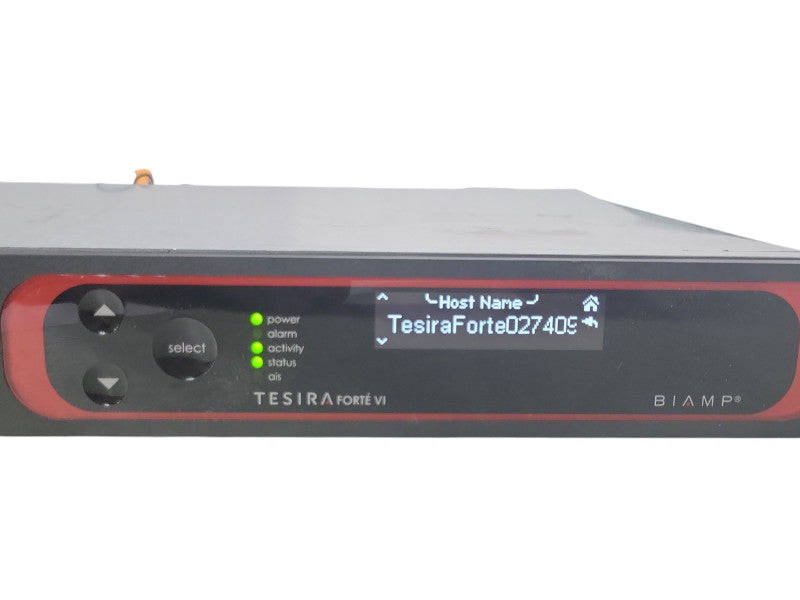 Biamp Tesira Forte VI Digital Audio Processor, READ _