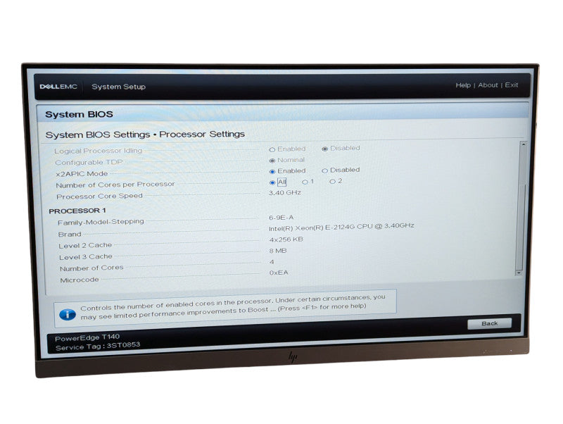 DELL PowerEdge T140 Server Intel Xeon E3-2124G 32GB RAM H330 RAID PLEASE READ -