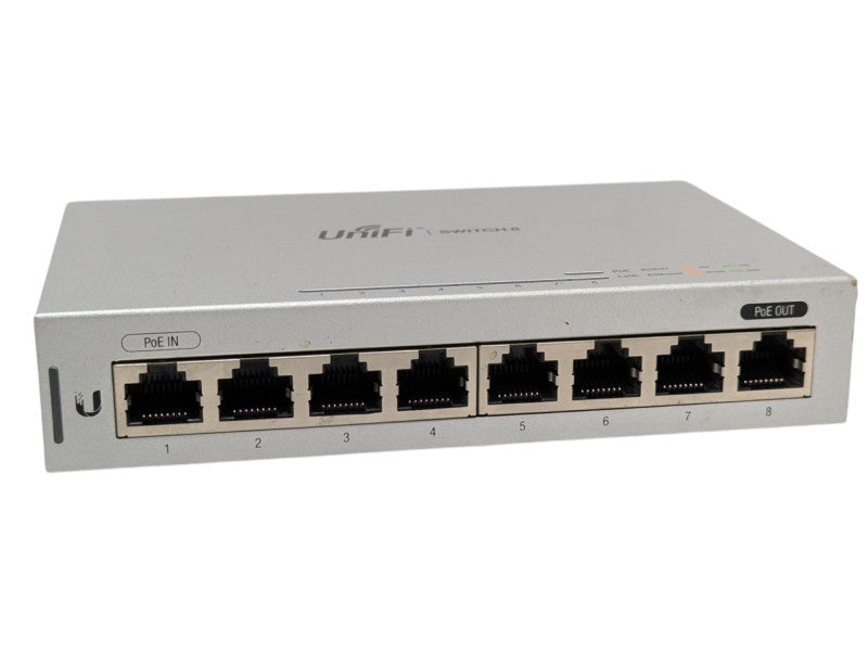Ubiquiti UniFi Switch 8 US-8 8 Port Gigabit PoE Powered Switch  -