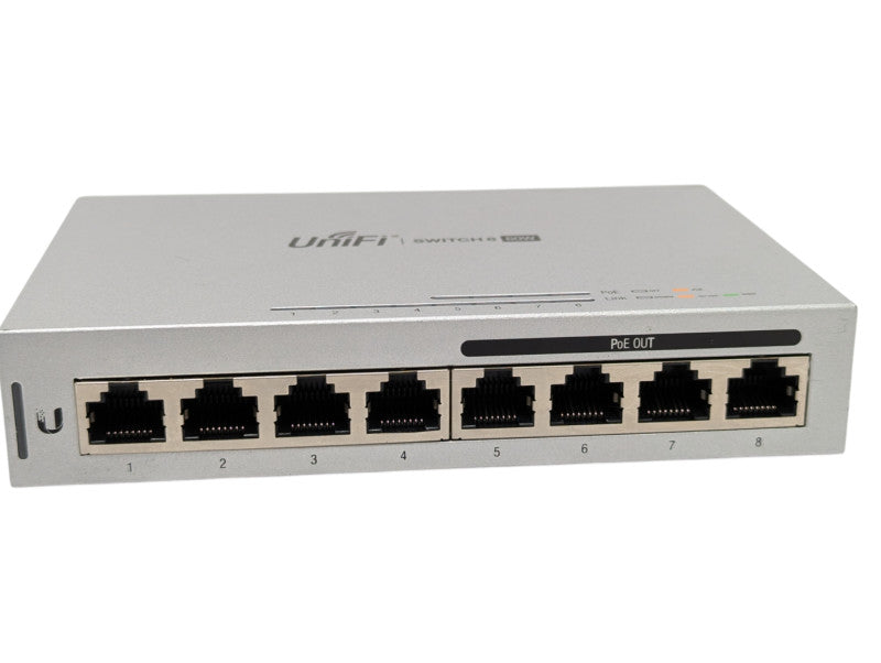 UBIQUITI UniFi Switch 8 60W US-8-60W 8 Port Gigabit PoE Switch  Q-