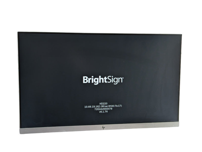BrightSign HD Model HD220 Digital Signage Player Full HD VGA HDMI Q-