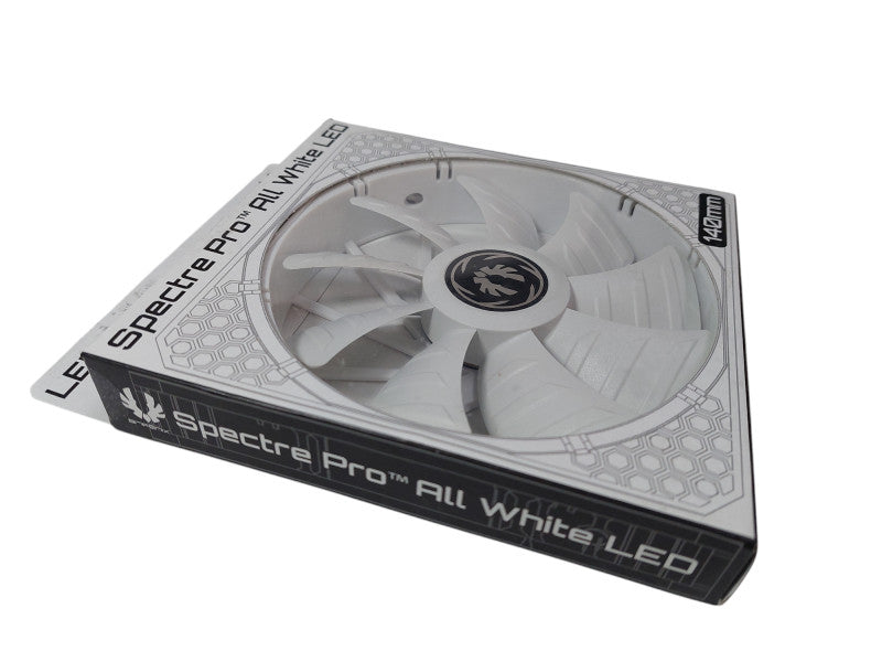 Spectra Pro All White LED Red 140mm  =