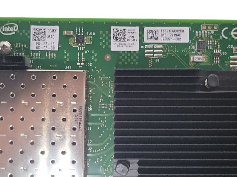 Dell Intel X710-DA4 Quad-Port 10GB SFP+ PCIe NIC 0DDJKY _