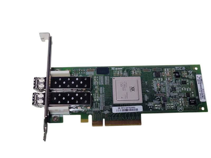 HP/QLogic QLE2562-HP PCIe 8GB FC HBA 489191-001 2x SFP _