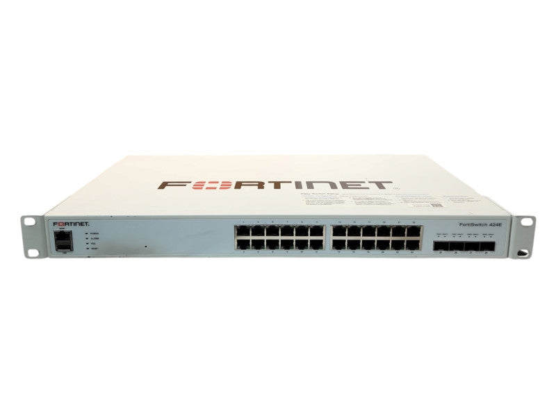 Fortinet FortiSwitch 424E Ethernet Switch, FS-424E, Factory Rest