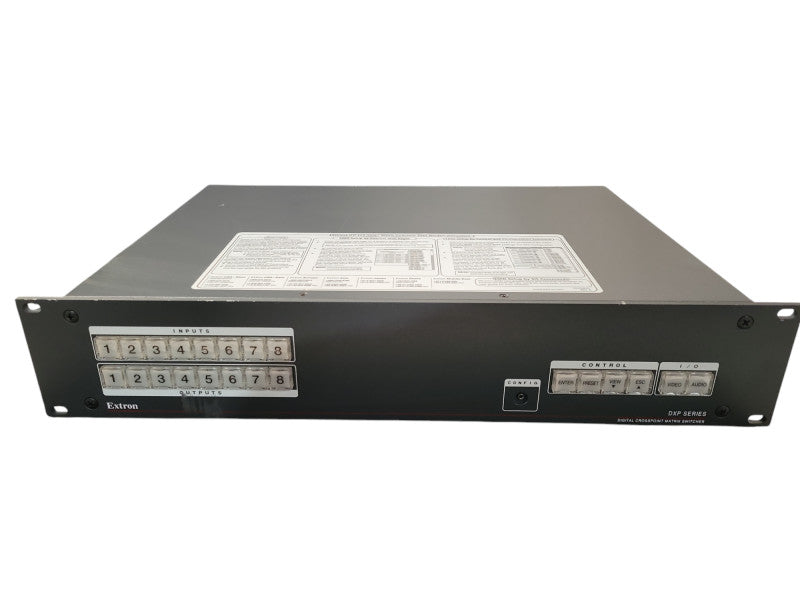 Extron DXP Series DXP 88 DVI Pro Digital Crosspoint Matrix Switcher 8x8 !