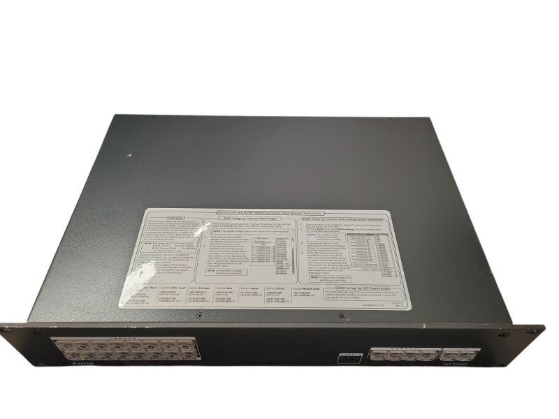 Extron DXP Series DXP 88 DVI Pro Digital Crosspoint Matrix Switcher 8x8 !