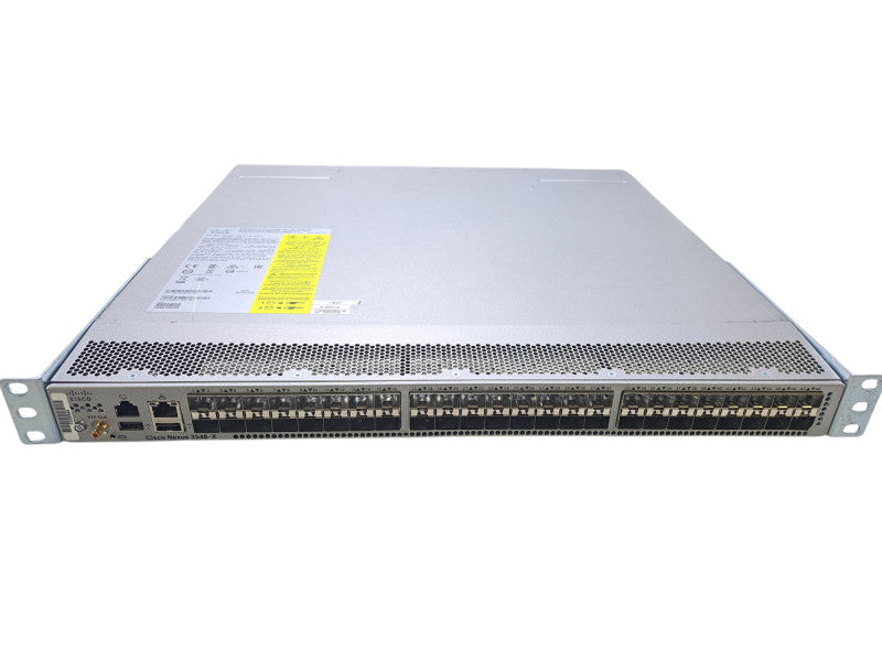 Cisco Nexus 3548-X | 48-Port 10G SFP+ Switch w/ Dual AC | N3K-C3548P-10GX