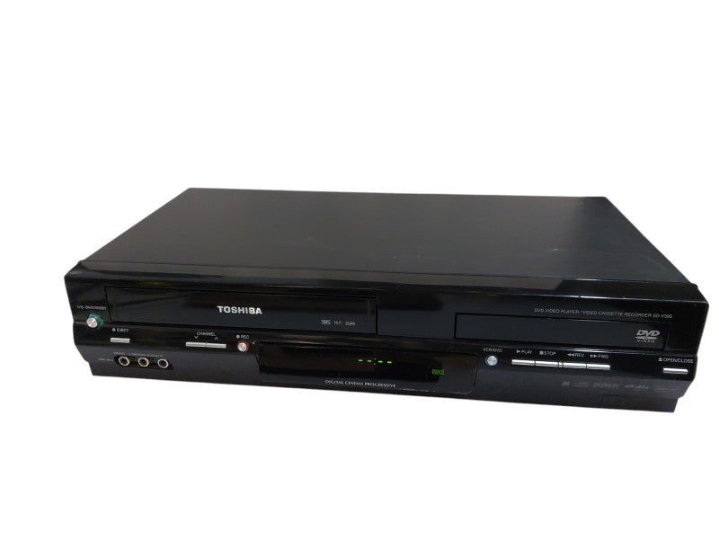 Toshiba DVD/VCR CD - VHS Combo Deck Player Model: SD-V395KC =