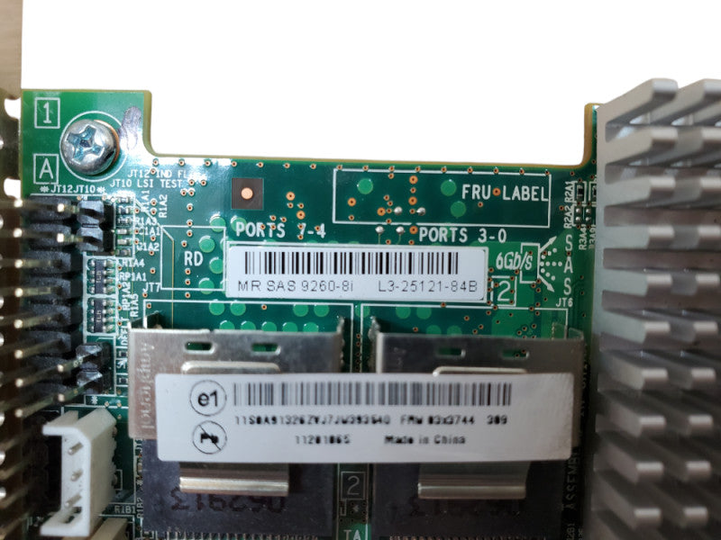 LSI 9260-8i | IBM M5015 | SAS RAID Controller | w/ Battery