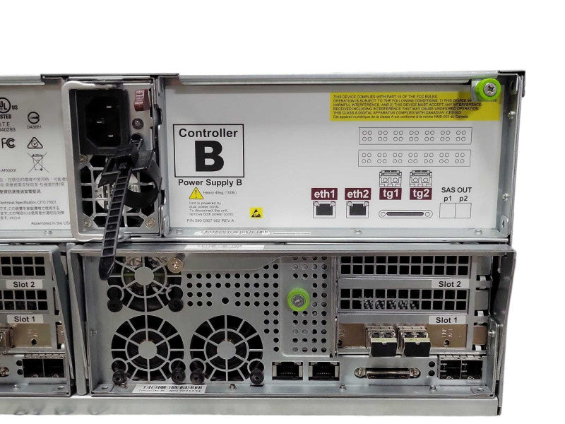 Nimble Storage AF1000-2P-11T-1 48x 2.5" Bays w/ 21x 480GB SSDs, 2x PSU, READ  _