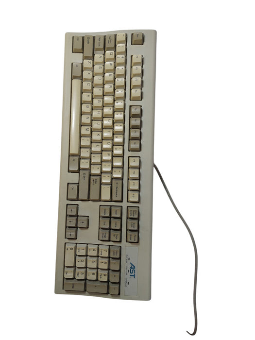Vintage AST Computer PS/2 Keyboard Model: KB-2323 =