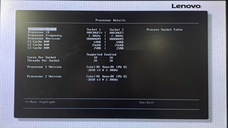 Lenovo x3650 M5 2U 16x 2.5"| 2x Xeon E5-2650 v3 2.30GHz, 32GB DDR4, M5210