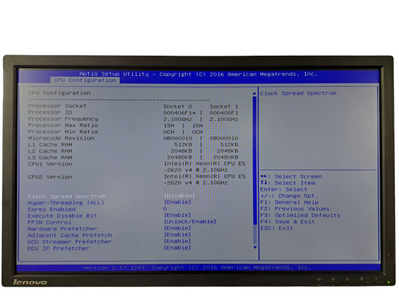 Supermicro SYS-6018R-TD8 1U 8x 3.5" | 2x E5-2620 v4 @ 2.10GHz 8C, 32GB DDR4