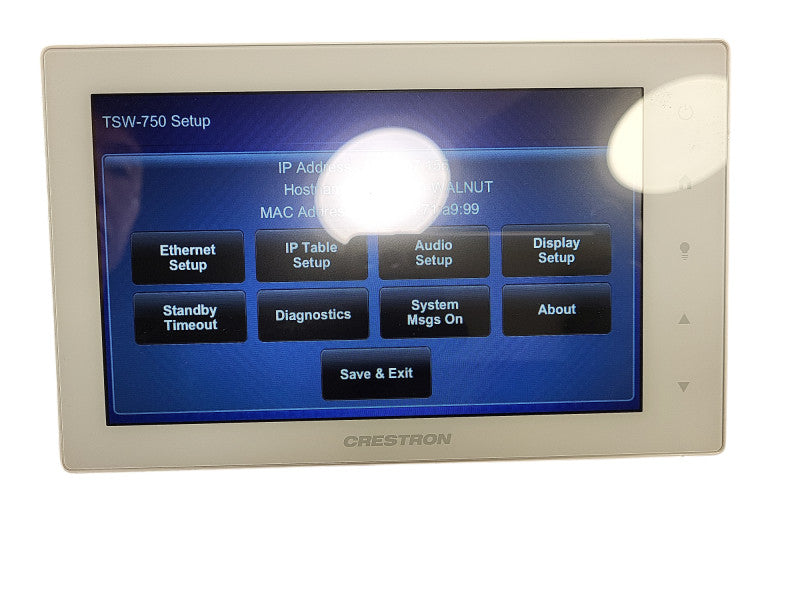 Crestron TSW-750-W-S White 7” Inch Touchscreen Q$