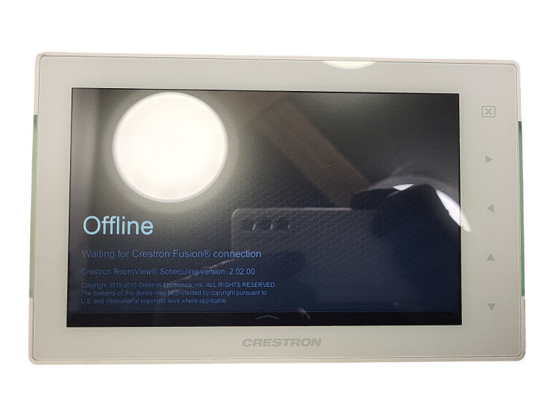 Crestron TSS-752-W-S 7in. Room Scheduling Touch Screen - White Q$