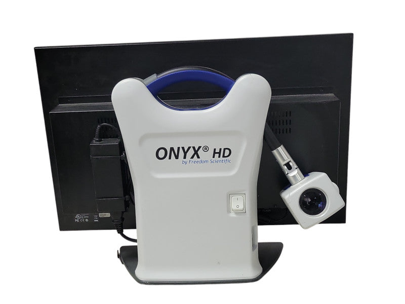Freedom Scientific Onyx OCR CVC-DP-OCR-C-US Clearview speech monitor, read _