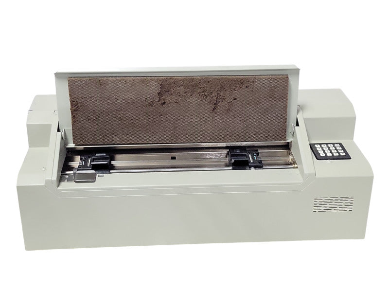 Enabling Technologies Juliet Pro Braille Embosser POWERS ON, READ _