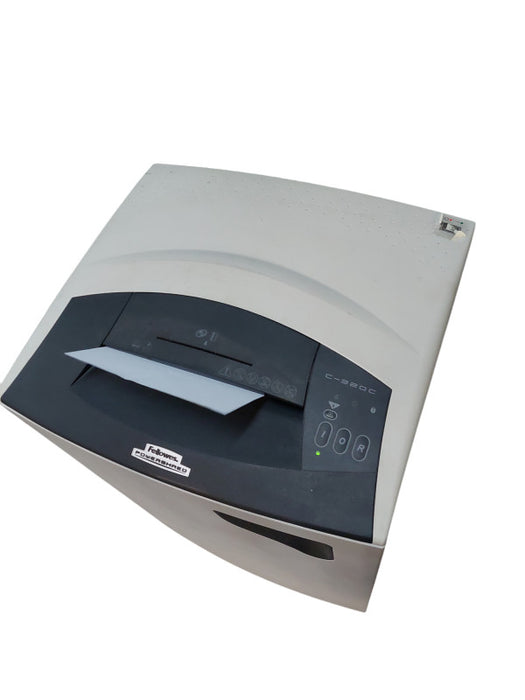 Fellows PowerShred Model: C320-C  -   CD's & Paper  =