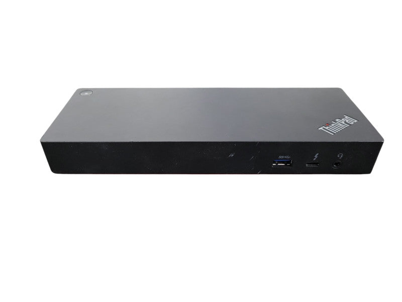 Lenovo DK1841 40AN ThinkPad Thunderbolt 3 Workstation Dock W/Adapter !