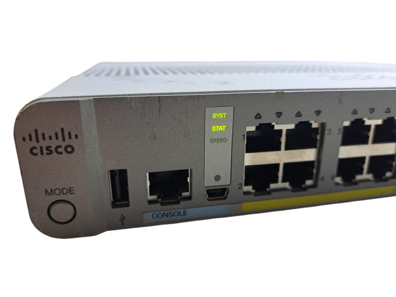 Cisco WS-C2960CX-8TC-L V03 | 8-Port Gigabit Managed Silent Switch w/ 2x SFP