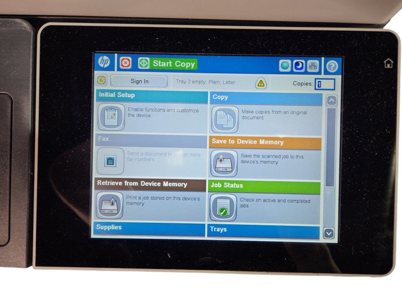HP LaserJet Enterprise 500 Color MFP M575