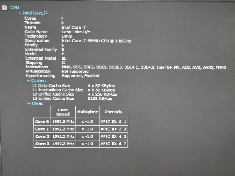 Dell XPS 9380| i7-8565U| 16GB RAM| 512GB SSD NO BATTERY READ  β BudLap