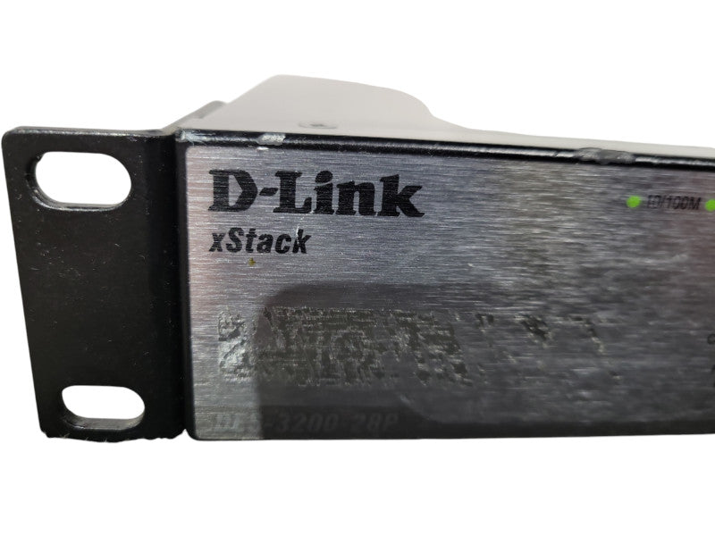 D-Link Switch 24 Port 10/100 (24X PoE) + 2 x Giga ports + 2 Combo SFP/Giga