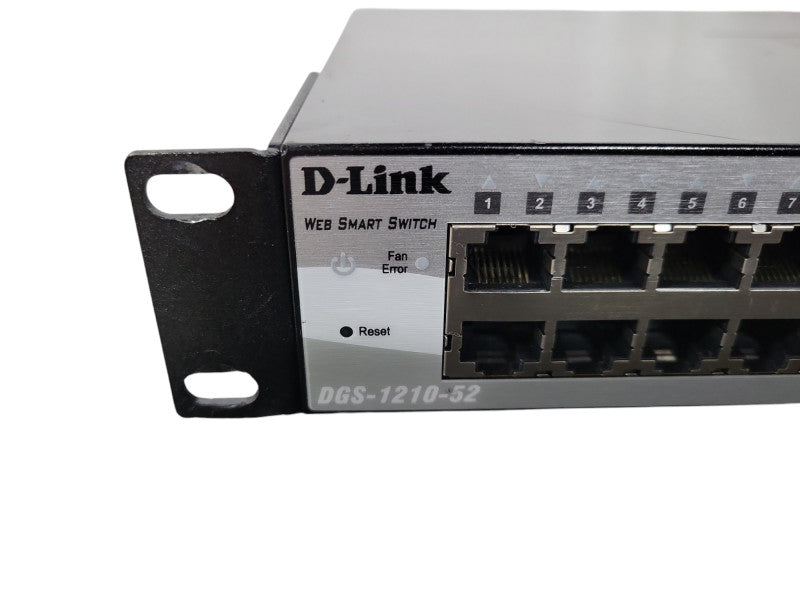 D-Link DGS-1210-52MP 48 Ports PoE + 4x SFP Ports Managed Gigabit Switch !