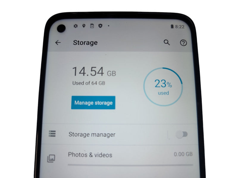 Motorola Moto G Power - 64GB - Black [XT2165-5] (