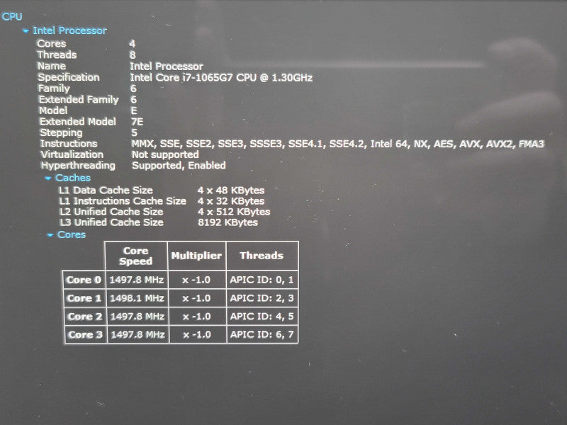 Dell XPS 13 9300| i7-1065G7| 16GB RAM| 256GB NVMe β Lap200