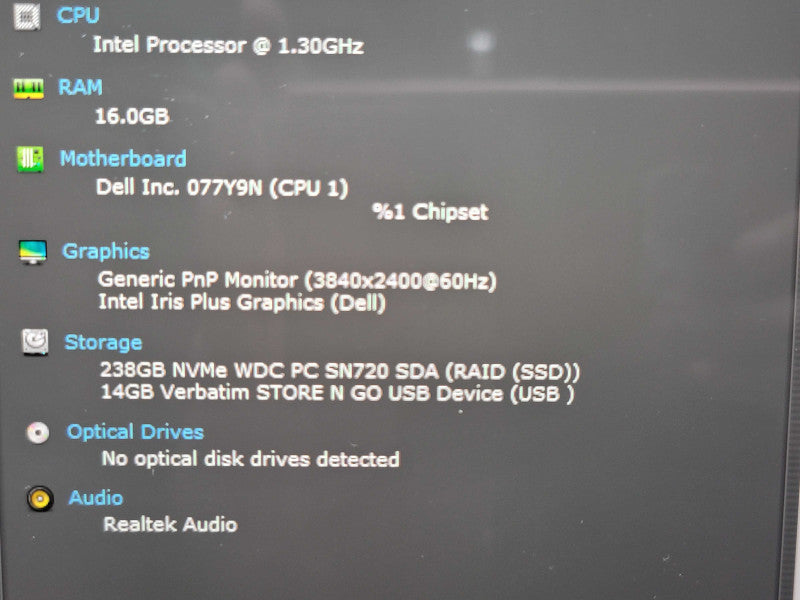 Dell XPS 13 9300| i7-1065G7| 16GB RAM| 256GB NVMe β Lap200
