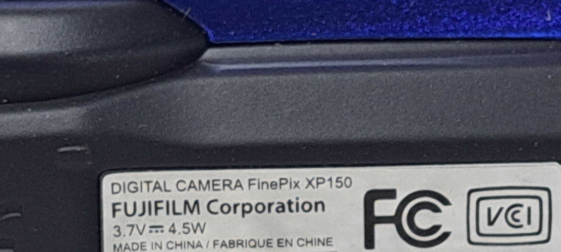 Fujifilm FinePix XP150 Digital Camera 14.4MP Waterproof W/ Battery