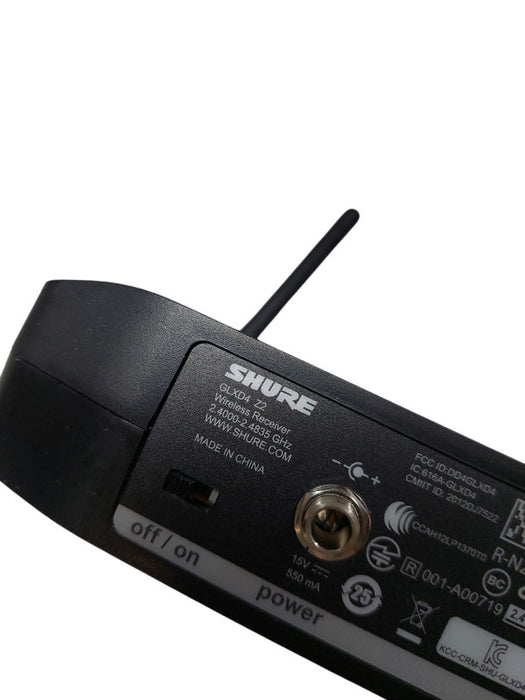 Shure GLXD4 Z2 Wireless Receiver 2.4000-2.4835GHz  =