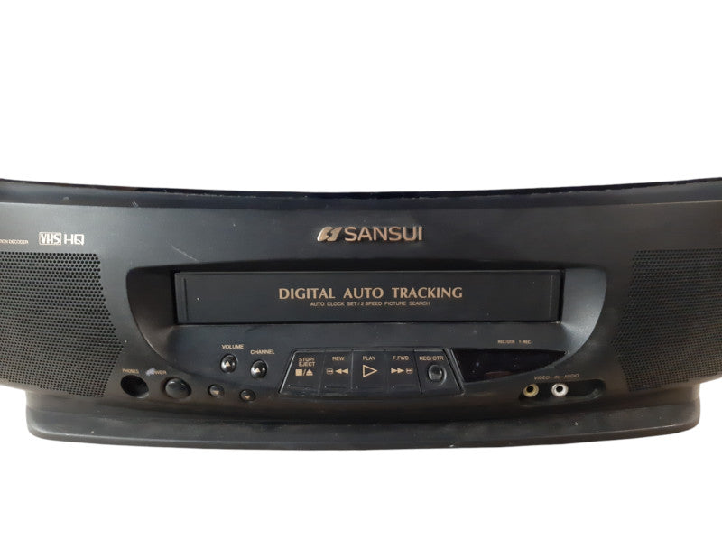 Sansui 20" TV VCR Combo VHS Video Tape Player Recorder, CRT TV, COM9100D