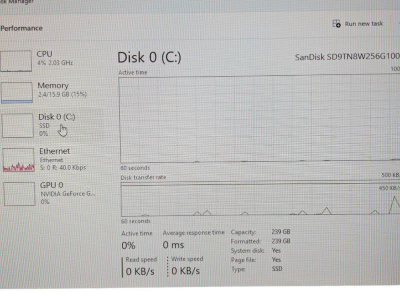 Inspiron 5675 AMD A10-9700 16GB RAM 256GB SSD GTX 745  Please READ  -