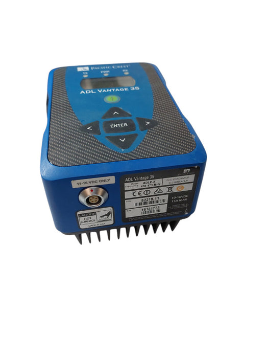 Pacific Crest ADL Vantage 35 Model: ADL35-2 PN: 82218-11  430-473MHz Q=