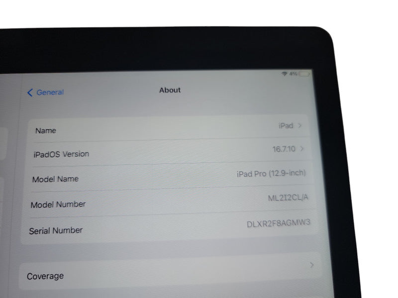 Apple iPad Pro 12.9" 1st Gen - 128GB - Space Gray [A1652 | Wifi + Cellular] (