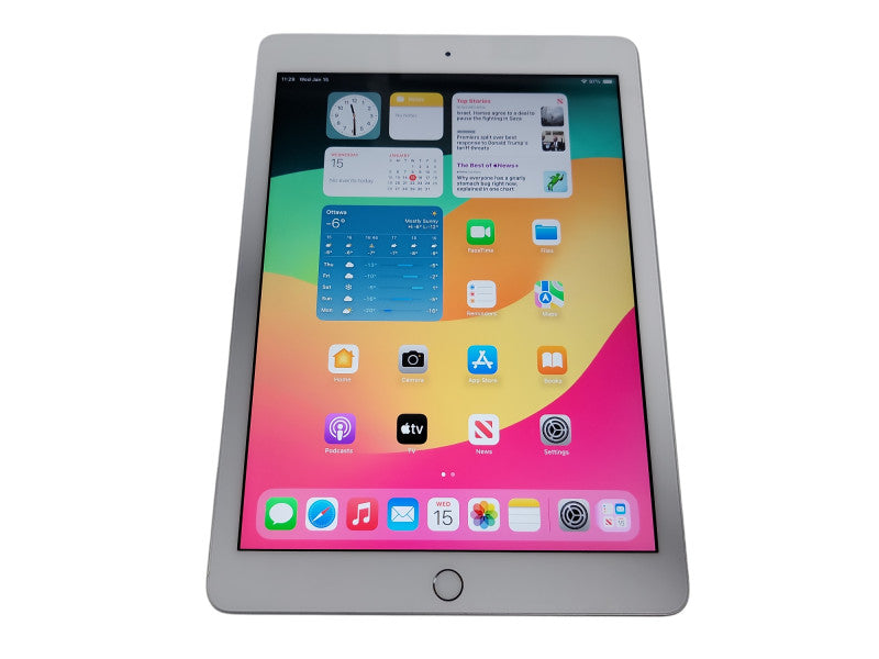 Apple iPad 6th Gen - 32GB - Silver [A1893} (